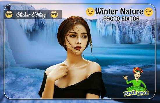 Winter Nature Photo Editor screenshot 4