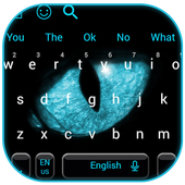 Black Panther Eyes Keyboard Themes icon
