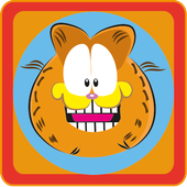 talking Garfield funny icon
