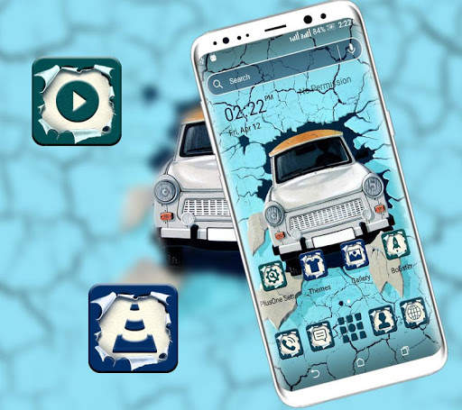 Vintage Car Launcher Theme screenshot 3