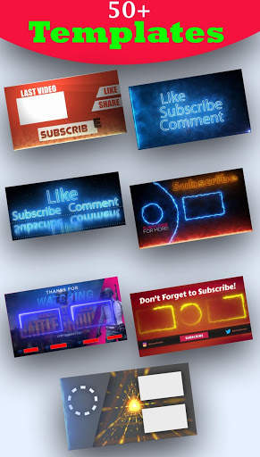 Outro Maker - Outro & Intro maker for YouTubers screenshot 3