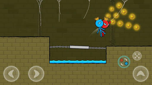 Stickman  Spider Red and  Blue adventure screenshot 3