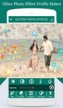 Gliter Photo Effect : Gliter Profile Maker screenshot 5