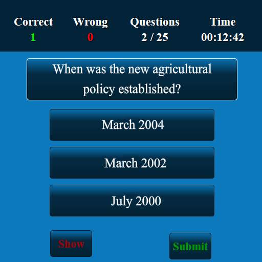 Agriculture Quiz screenshot 3