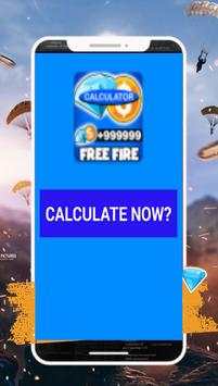 Diamonds Calculator for Free🔥Fire screenshot 1