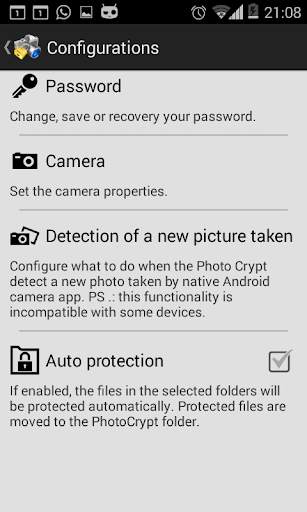 PhotoCrypt Demo - Photo and Video protection screenshot 4