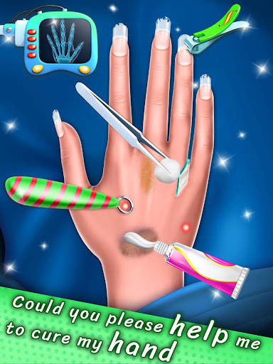 Hand Skin Doctor Game screenshot 2