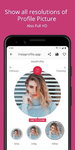 Profile Picture Downloader & Zoom for Instagram screenshot 2