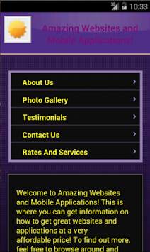 Sites and Apps screenshot 1
