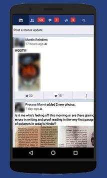Extra fast lite for Facebook screenshot 3