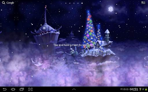 Christmas Snow Fantasy Live Wallpaper screenshot 4