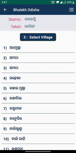 Odisha Bhulekh Land Record screenshot 4