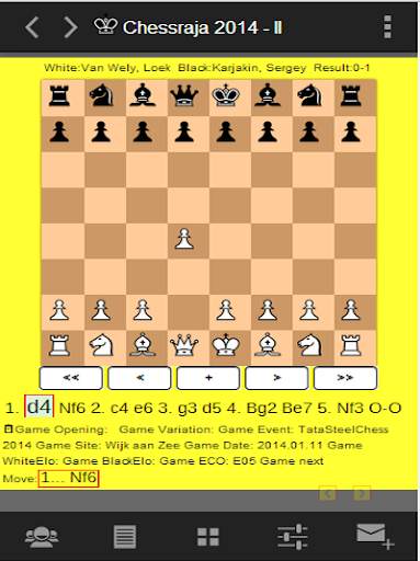 Chess Games European championship tournaments Free screenshot 2