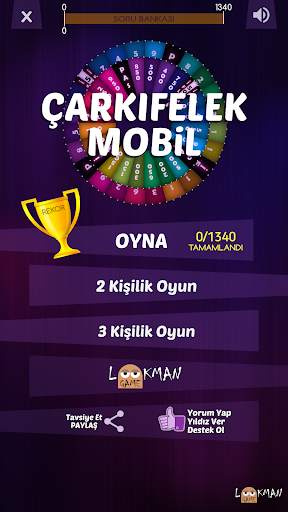 Çarkıfelek Mobil - Finalde Zarf Seç screenshot 24