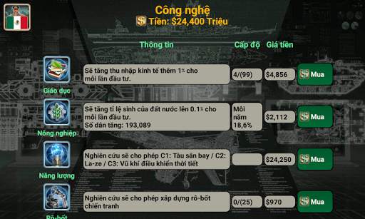 Đế quốc Mĩ La-tinh screenshot 5