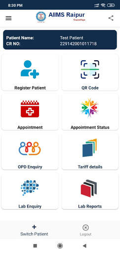 AIIMS Raipur Swasthya screenshot 2