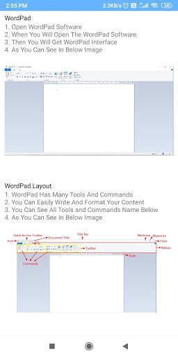 WordPad - Easy To Learn скриншот 6