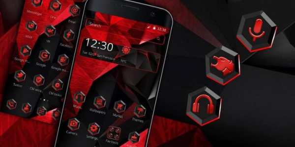 Red Black Business Theme screenshot 4