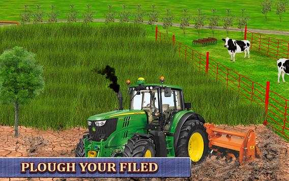 Harvester Tractor Farming Simulator Game screenshot 5