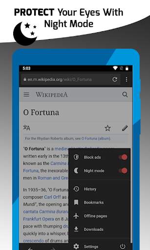 Olyfox Browser-Fast & Secure Browser, Safe Browser screenshot 6