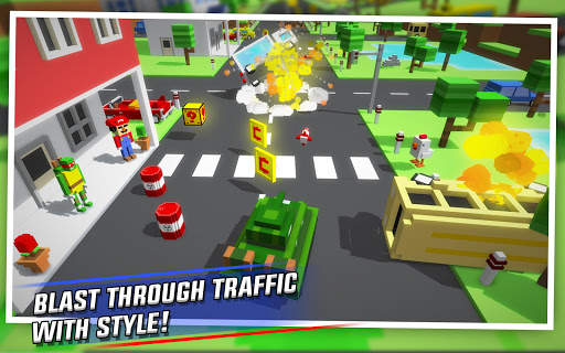 Crossy Brakes: Blocky Road Fun screenshot 5
