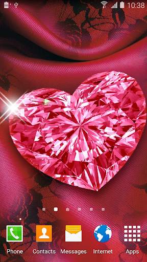 Diamonds Live Wallpaper screenshot 5