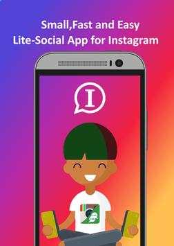 Lite Social App For Instagram screenshot 1