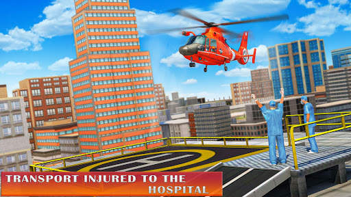 Fire Truck Driving: Helicopter Rescue screenshot 4