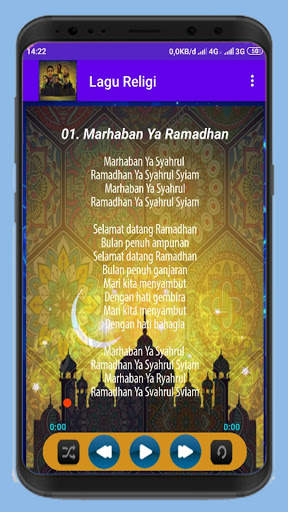 Best Song Religi Islami Offline screenshot 3