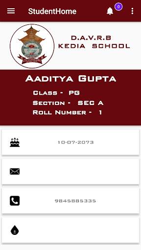 DAV RB Kedia School screenshot 1
