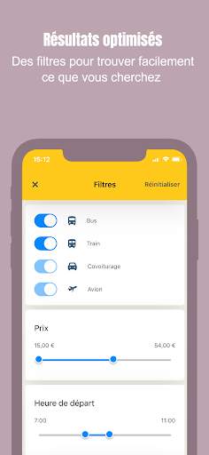 CheckMyBus: Le comparateur d‘autocars screenshot 4