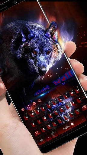 Aurora Wild Wolf Keyboard screenshot 2