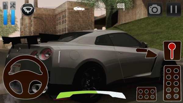 Car Driving Simulator Nissan screenshot 2