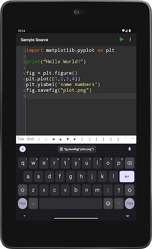 Python Programming Interpreter 7 تصوير الشاشة