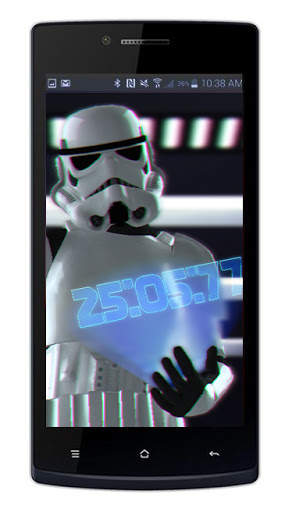 Stormtrooper live wallpaper screenshot 1