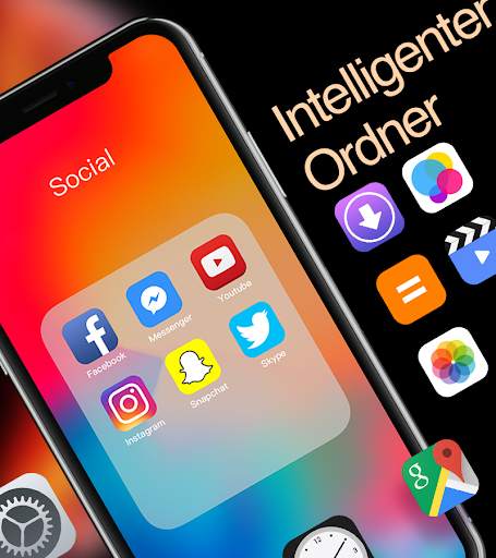 X Launcher Prime | Stilvolles OS Theme Phone X max screenshot 5