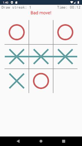 TicTacToe - Unbeatable AI, 2 player WiFi,Bluetooth screenshot 4