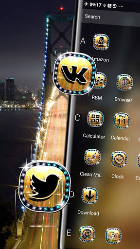 Lighting Bridge Launcher Theme screenshot 3