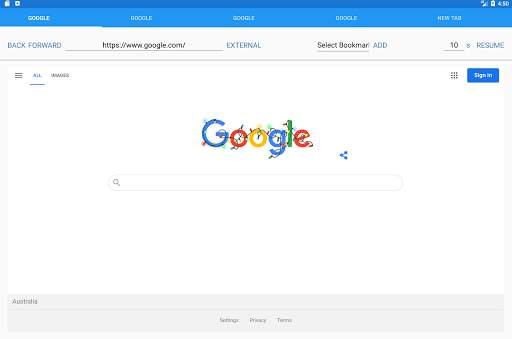WebRefresh: Auto Refresh Web Browser screenshot 3
