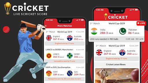 Cricket Scores & News screenshot 1