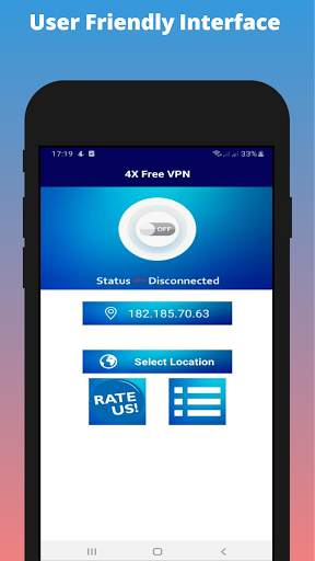 4X Free VPN : Power VPN - Unlimited Hotspot VPN screenshot 1