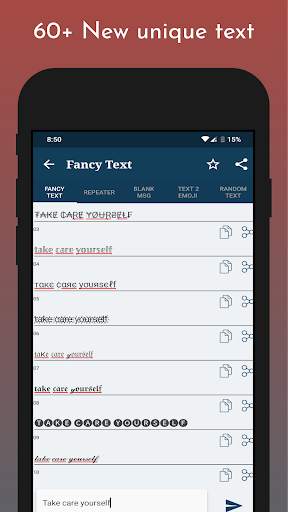Text Style Generator - Text Repeater, Fancy Text screenshot 8