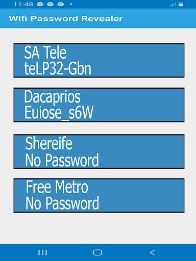 Wifi Password Revealer screenshot 13