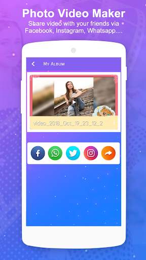 Photo Video Maker With Music screenshot 8