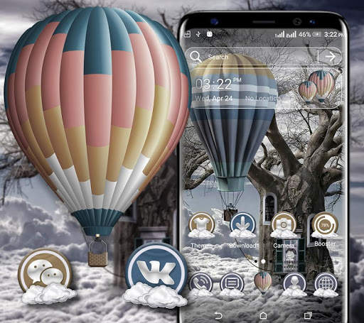 Balloon Tree Launcher Theme screenshot 1