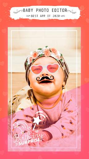 Baby Photo Editor - Baby Milestones,Photo Frames screenshot 1