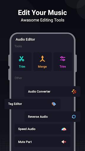 Audio Editor - Music Editor & MP3 Song Maker screenshot 1