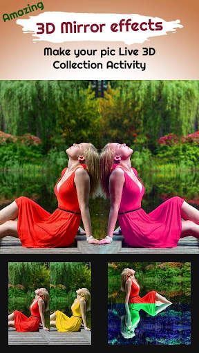 Mirror Photo Editor - Make 3D MirrorPic screenshot 1