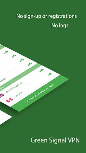 Green Signal VPN - A Fast, Unlimited, Free VPN screenshot 2