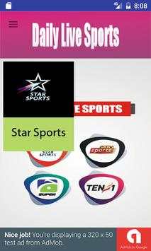 Daily Live Sports IPTV screenshot 1